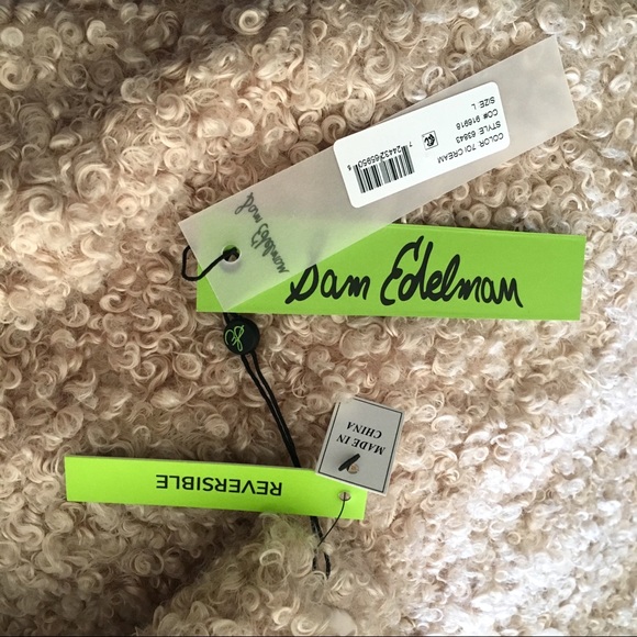 w/TAGs SAM EDELMAN Reversible Vegan JACKET - Picture 8 of 8